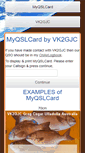 Mobile Screenshot of myqslcard.com